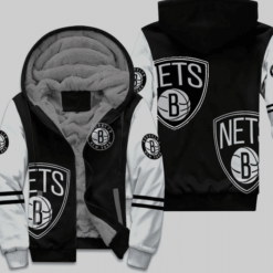 Booklyn Nets Fleece Jacket Rze1