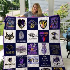 Baltimore Ravens 1 Blanket Quilt Rze1