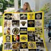 Boston Bruins 2 Blanket Quilt Rze1