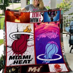 Miami Heat 6g Quilt Blanket D22