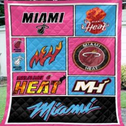 Miami Heat 7g Quilt Blanket D22