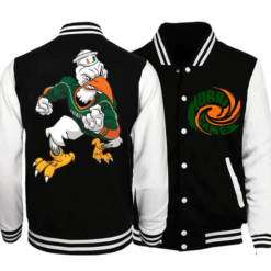 Miami Hurricanes Baseball Jacket Rze2