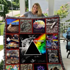 Pink Floyd Quilt Blanket Rze1