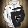Las Vegas Raiders 1 Zip Hoodie 3D Rze1