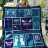 Charlotte Hornets 2 Quilt Blanket D22
