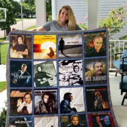 Neil Diamond 1 Quilt Blanket Rze1