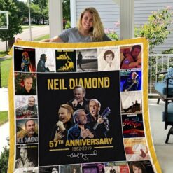 Neil Diamond 3 Quilt Blanket Rze1