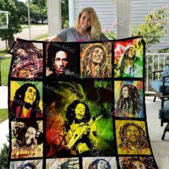 Bob Marley 1 Quilt Blanket Rze1