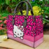 Hello Kitty Pink 1 Leather Bag Rze1