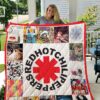 Red Hot Rze2ili Peppers Quilt Blanket Quilt Rze2