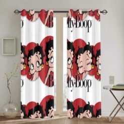 Betty Boop Window Curtains Rze1