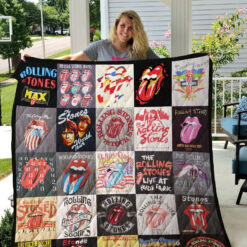 The Rolling Stones Blanket Quilt Rze2