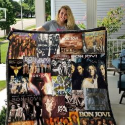 Bon Jovi 1g Quilt Blanket Quilt Rze1
