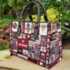 Alabama Crimson Tide Leather Bag Rze2