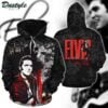 Elvis Presley Hoodie Zip Hoodie 3D Rze1