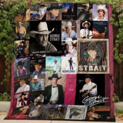 George Strait Lover Quilt Blanket Quilt Rze1