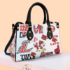 Louisville Cardinals 1g White Leather Bag Rze1