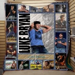 Luke Bryan Quilt Blanket Quilt Rze1