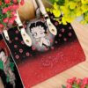 Betty Boop white 1g Leather Bag Rze1