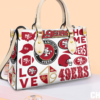 San Francisco 49ers Lover Leather Bag Rze2