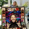 Post Malone Lover Blanket Quilt Rze2