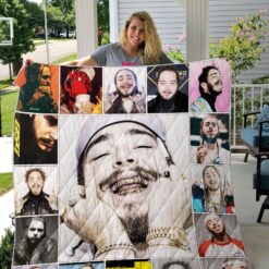 Post Malone Quilt Blanket Quilt Rze2