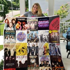 BEE GEES Quilt Blanket Rze