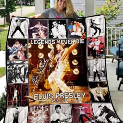 Elvis Presley Blanket Quilt TN