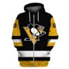 Pittsburgh Penguins 4 Zip Hoodie 3D Rze1