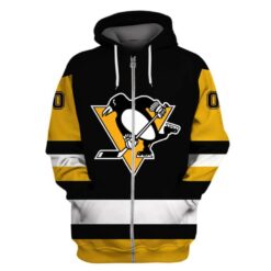 Pittsburgh Penguins 4 Zip Hoodie 3D HD21