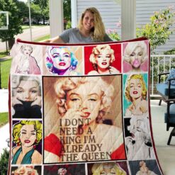 Marilyn Monroe Blanket Quilt Rze2