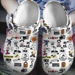 The Office Crocs Rze2