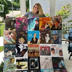 Frank Sinatra Blanket Quilt M08
