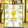 Tweety Bird 1 Quilt Blanket Rze1