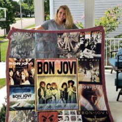 Bon Jovi Blanket Quilt Rze