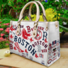 Boston Red Sox Leather Hand Bag TG20