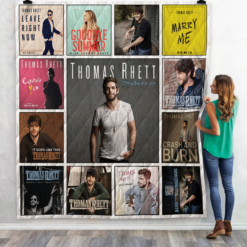 Thomas Rhett Quilt Blanket Rze