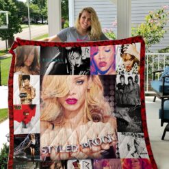 Rihanna Quilt Blanket Rze