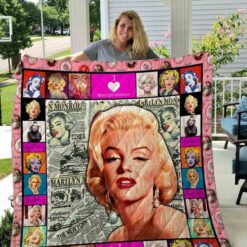 Marilyn Monroe 1 Quilt Blanket Quilt Rze1