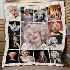 Marilyn Monroe 2 Quilt Blanket Quilt Rze1