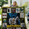 Bat Man Blanket Quilt Rze1
