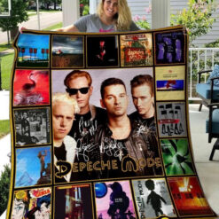 Depeche Mode 2 Blanket Quilt Rze1