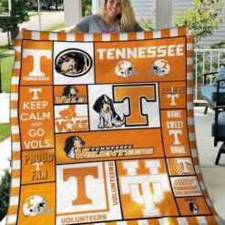 Tennessee Volunteers Blanket Quilt Rze2