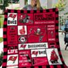 Tampa Bay Buccaneers Blanket Quilt Rze2