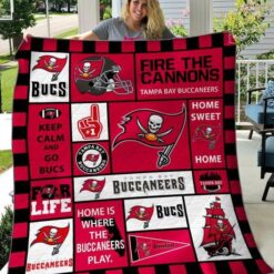 Tampa Bay Buccaneers Blanket Quilt Rze2