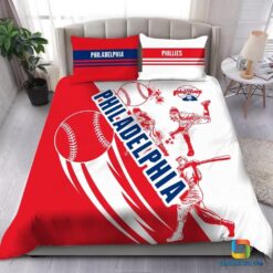 Philadelphia Phillies Bedding Set Rze1