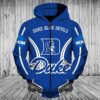 Duke Blue Devils 1 Zip Hoodie 3d Rze1