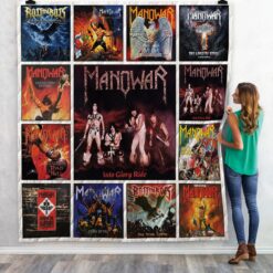 Manowar 2 Blanket Quilt Rze1