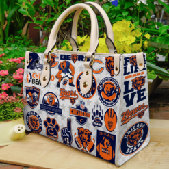 Chicago Bears 1 Leather Bag Rze1