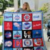 Los Angeles Clippers Blanket Quilt Rze1